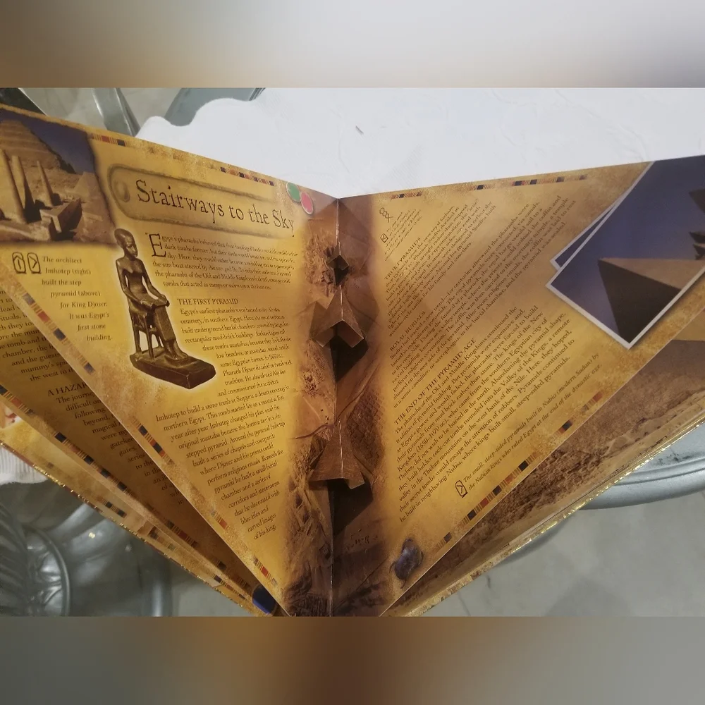 Pyramids And Mummies Book - Picture 2 of 7